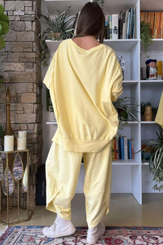 Lagen Chill Sweatshirt Lemon